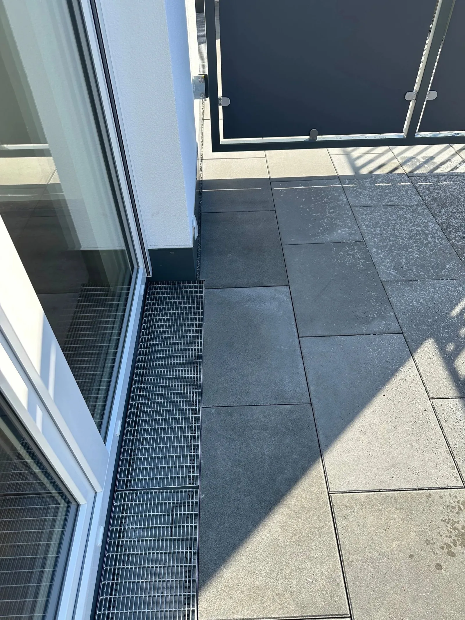 Terrassenplatten auf Splitt